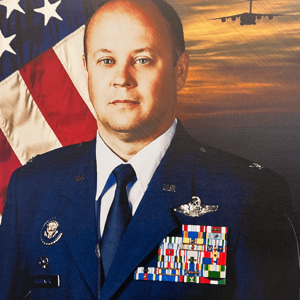 Colonel James Allen Regenor Staff Picture