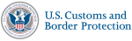 CBP logo blue lettering